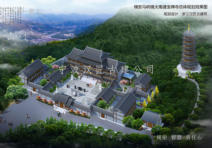 優良的寺院建筑設計布局訂制品質精良